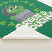 Oscar | Groen & Grouchy! Sherpa Deken (3/4)