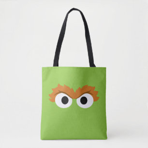 Oscar het Grote Gezicht van de Kankeraar Tote Bag