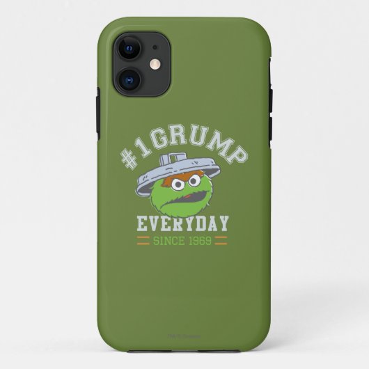 Oscar het Grouch Nummer 1 Case-Mate iPhone Case (Achterkant)