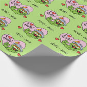 Oscar "I Love Trash"-Valentijn Cadeaupapier (Hoek)