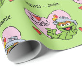 Oscar "I Love Trash"-Valentijn Cadeaupapier (Rol Hoek)