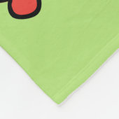 Oscar "I Love Trash"-Valentijn Fleece Deken (Hoek)