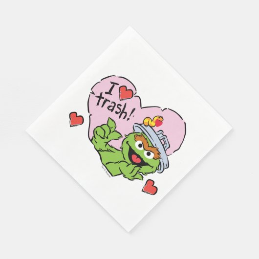 Oscar "I Love Trash"-Valentijn Servet (Hoek)