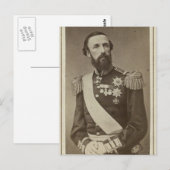 Oscar II, koning van Zweden #001SW Briefkaart (Voorkant / Achterkant)