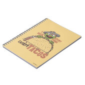 Oscar ik haat alles behalve Tacos Notitieboek (Linkerzijde)