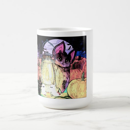 Oscar in de pompoen magische mok (Midden)