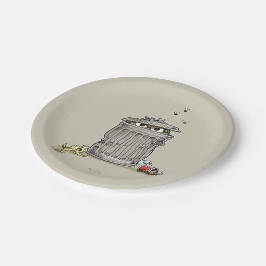  Oscar in vuilnis Papieren Bordje (Gekanteld)