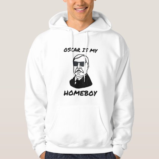 Oscar is mijn huiszoontje. hoodie (Voorkant)