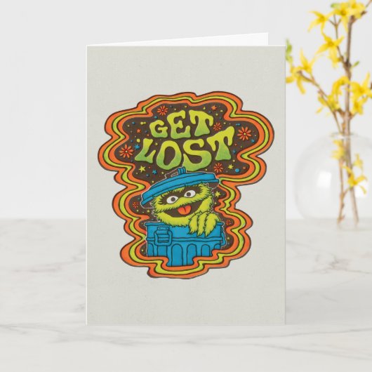 Oscar Psychedelische Kankeraar | Kaart (Gele Bloem)