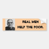 Oscar Romero-bumpersticker Bumpersticker (Voorkant)