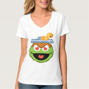 Oscar Smiling Face with Heart Shaped Eyes T-shirt