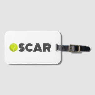 Oscar Tennis Bagagelabel