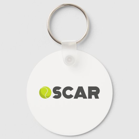 Oscar Tennis Sleutelhanger (Voorkant)