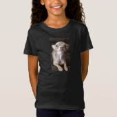 Oscar the Blue Chihuahua t-shirt/sweatshirt T-shirt (Voorkant)