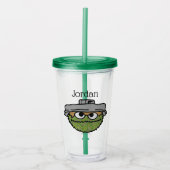 Oscar the Grouch | 80's Throwback Acryl Drinkbeker (Voorkant)