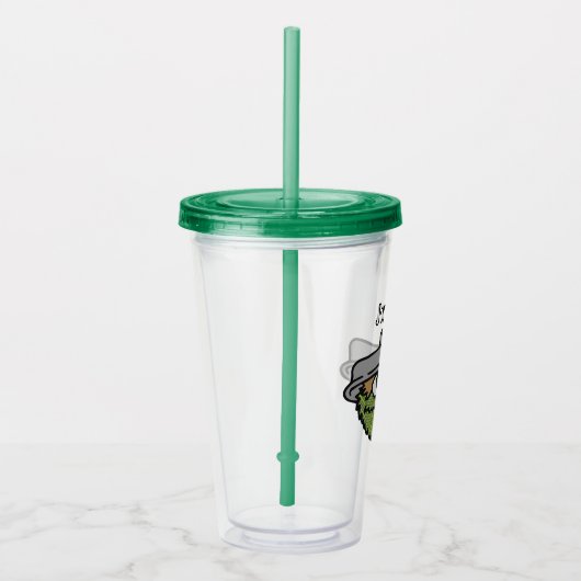 Oscar the Grouch | 80's Throwback Acryl Drinkbeker (Rechts)