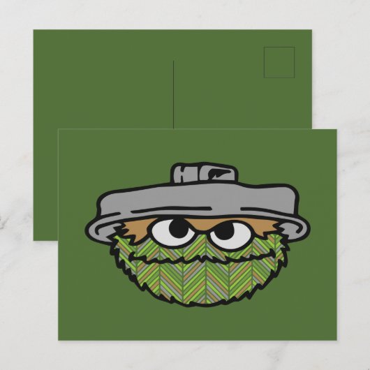 Oscar the Grouch | 80's Throwback Briefkaart (Voorkant / Achterkant)