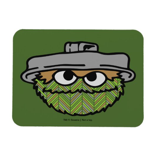 Oscar the Grouch | 80's Throwback Magneet (Horizontaal)