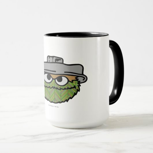 Oscar the Grouch | 80's Throwback Mok (Voorkant rechts)