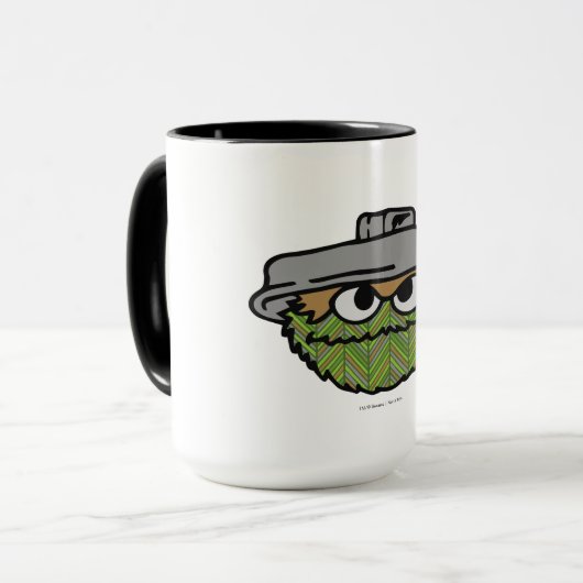 Oscar the Grouch | 80's Throwback Mok (Voorkant links)