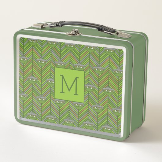 Oscar the Grouch | 80's Throwback Pattern (Voorkant)