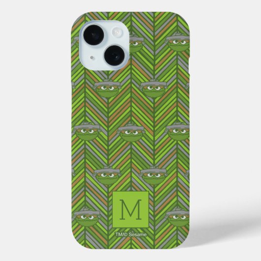 Oscar the Grouch | 80's Throwback Pattern Case-Mate iPhone Case (Achterkant)