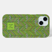 Oscar the Grouch | 80's Throwback Pattern Case-Mate iPhone Case (Achterkant (horizontaal))