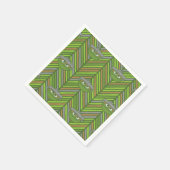 Oscar the Grouch | 80's Throwback Pattern Servet (Hoek)