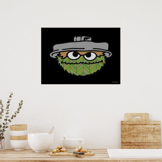 Oscar the Grouch | 80's Throwback Poster (Keuken)