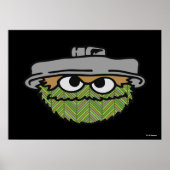 Oscar the Grouch | 80's Throwback Poster (Voorkant)