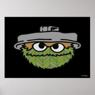 Oscar the Grouch   80's Throwback Poster