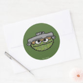 Oscar the Grouch | 80's Throwback Ronde Sticker (Envelop)