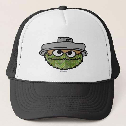 Oscar the Grouch | 80's Throwback Trucker Pet (Voorkant)