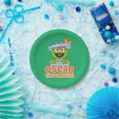 Oscar the Grouch Classic Style Papieren Bordje (Feest)