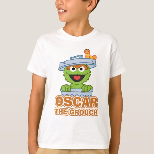 Oscar the Grouch Classic Style T-shirt (Voorkant)