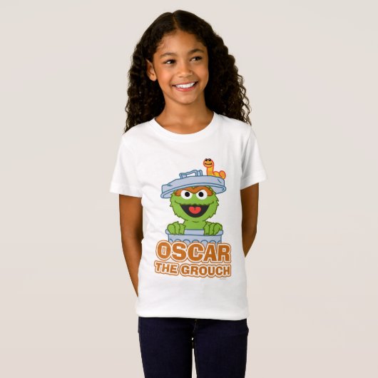 Oscar the Grouch Classic Style T-shirt (Voorkant volledig)