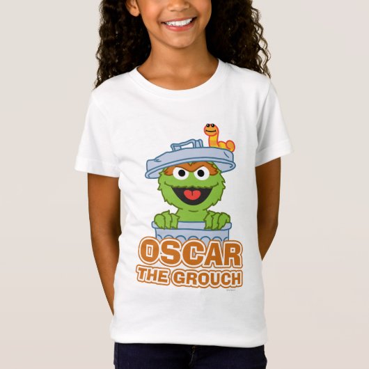 Oscar the Grouch Classic Style T-shirt (Voorkant)