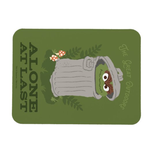 Oscar The Grouch | De grote buitenlucht Magneet (Horizontaal)
