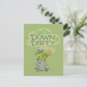 Oscar the Grouch | Downdown & Dirty Briefkaart (Staand voorkant)