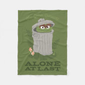 Oscar The Grouch | Grote buitendeuren Fleece Deken (Voorkant)