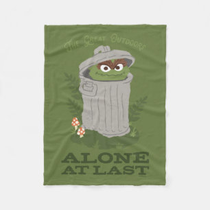 Oscar The Grouch Grote buitendeuren Fleece Deken