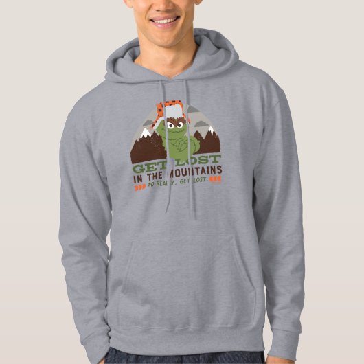 Oscar The Grouch | Grote buitendeuren Hoodie (Voorkant)