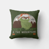 Oscar The Grouch | Grote buitendeuren Kussen (Voorkant)
