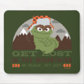 Oscar The Grouch | Grote buitendeuren Muismat (Voorkant)