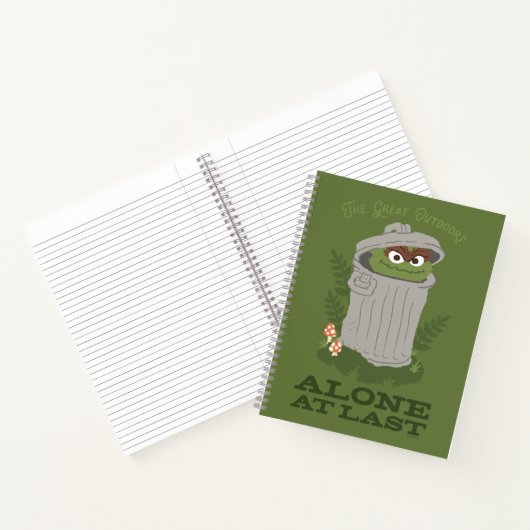Oscar The Grouch | Grote buitendeuren Notitieboek (Binnen)