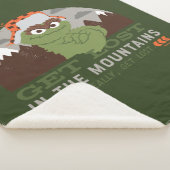 Oscar The Grouch | Grote buitendeuren Sherpa Deken (3/4)