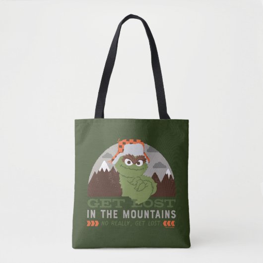 Oscar The Grouch | Grote buitendeuren Tote Bag (Voorkant)