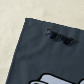 Oscar the Grouch | I Voel Grouchy | Naam toevoegen Strandlaken (In situ)