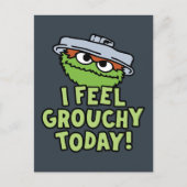 Oscar the Grouch | Ik voel me vandaag verrukt. Briefkaart (Voorkant)
