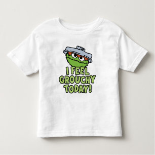 Oscar the Grouch Ik voel me vandaag verrukt. Kinder Shirts